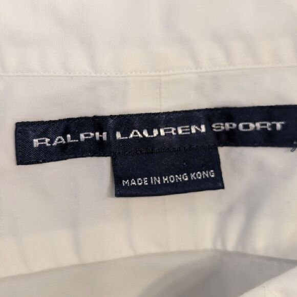 COPY - Ralph Lauren White Sleeveless Button Down Top - Picture 6 of 10